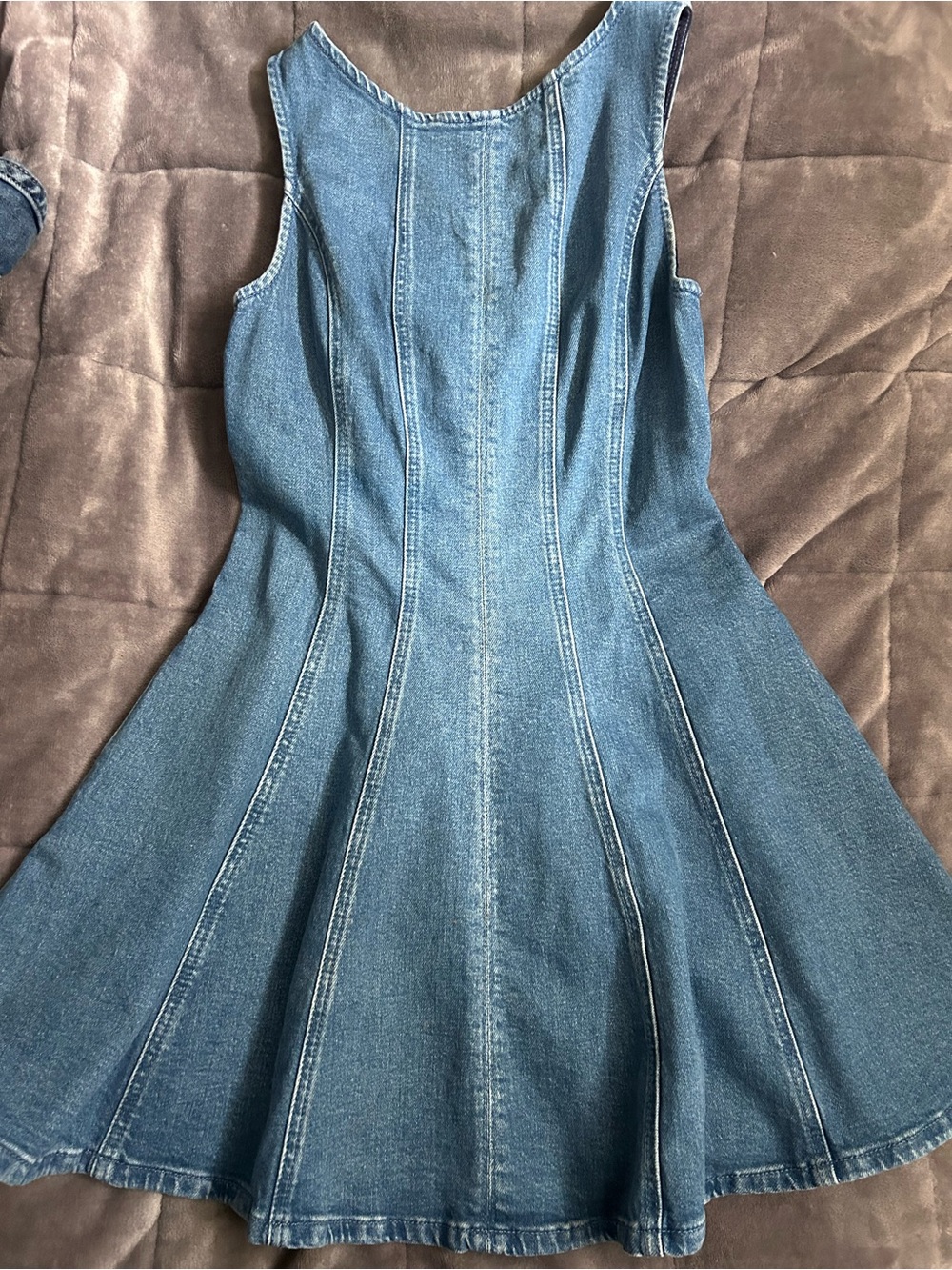 Denim dress